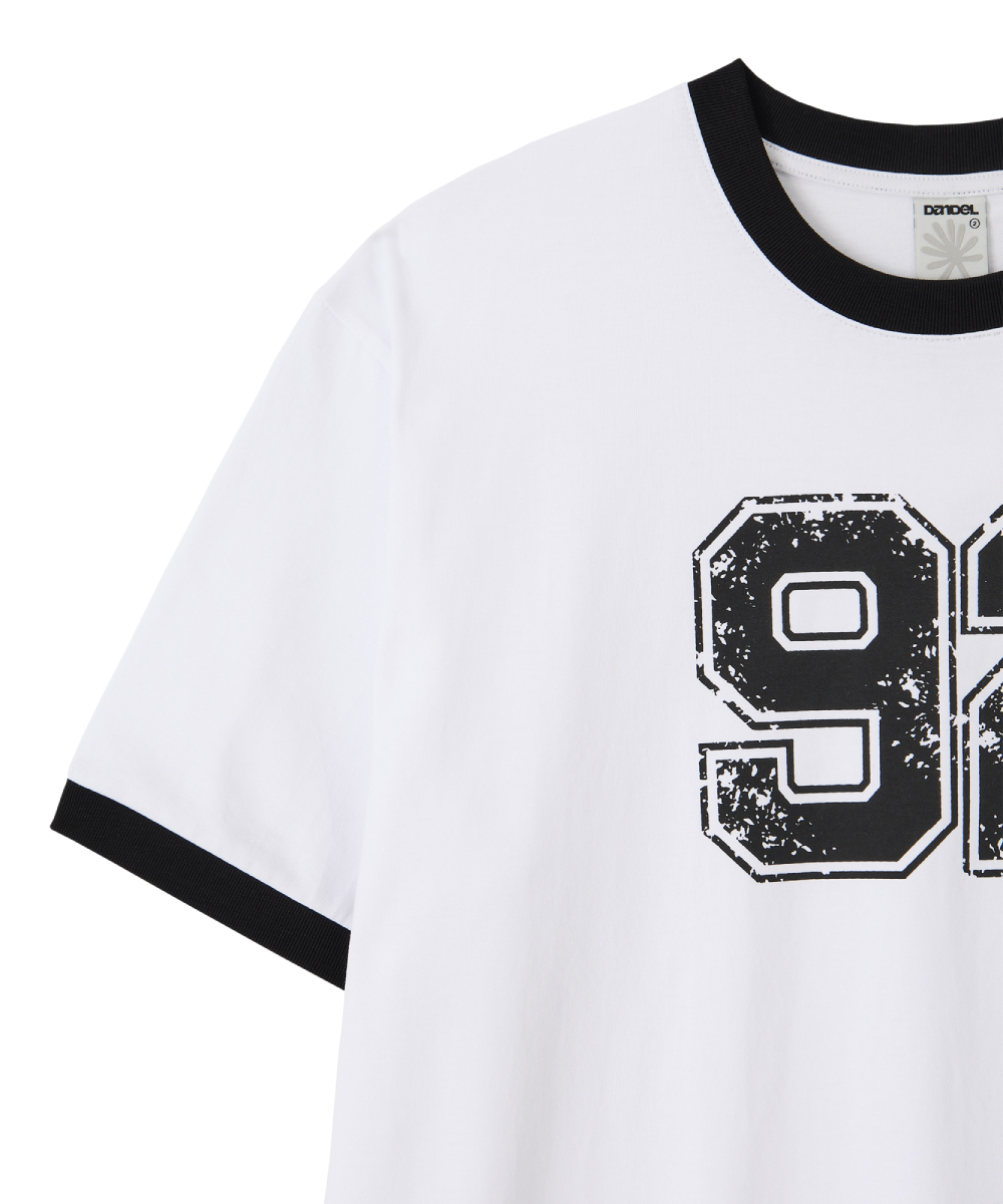 ★DANDEL★ DD 92 cracked ringer tee WHITE MUSINSA | DANDEL DD 92 cracked ringer tee (WHITE)