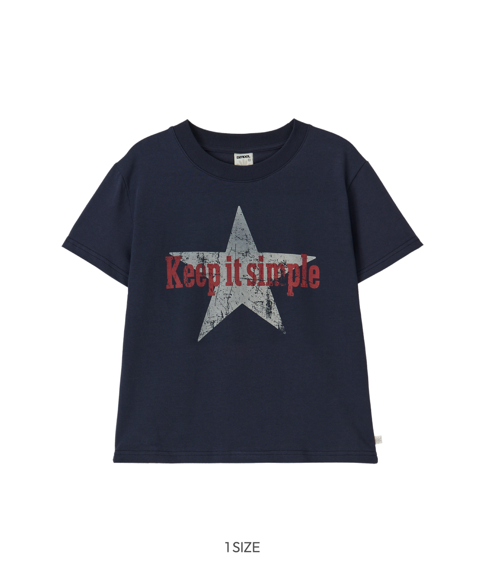 ★DANDEL★ DD keep it simple tee WHITE DD keep it simple tee (NAVY) - 감도 깊은 취향 셀렉트샵 29CM