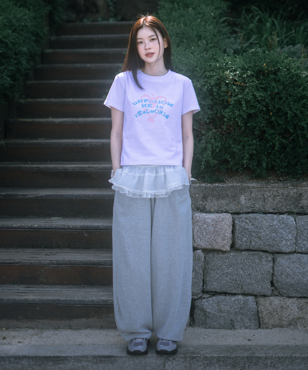 ★DANDEL★ DD unfollow me tee WHITE DANDEL] DD unfollow me tee (WHITE) - DANDEL | 리켓