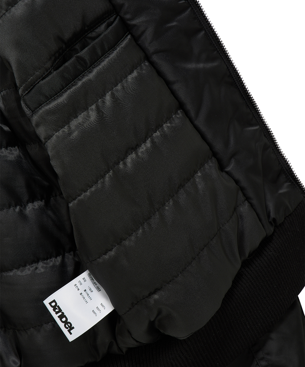ジャケット・アウター DANCEL DD cropped studded MA-1 jacket DANDEL] DD cropped studded MA-1 jacket (BLACK) - DANDEL | 리켓