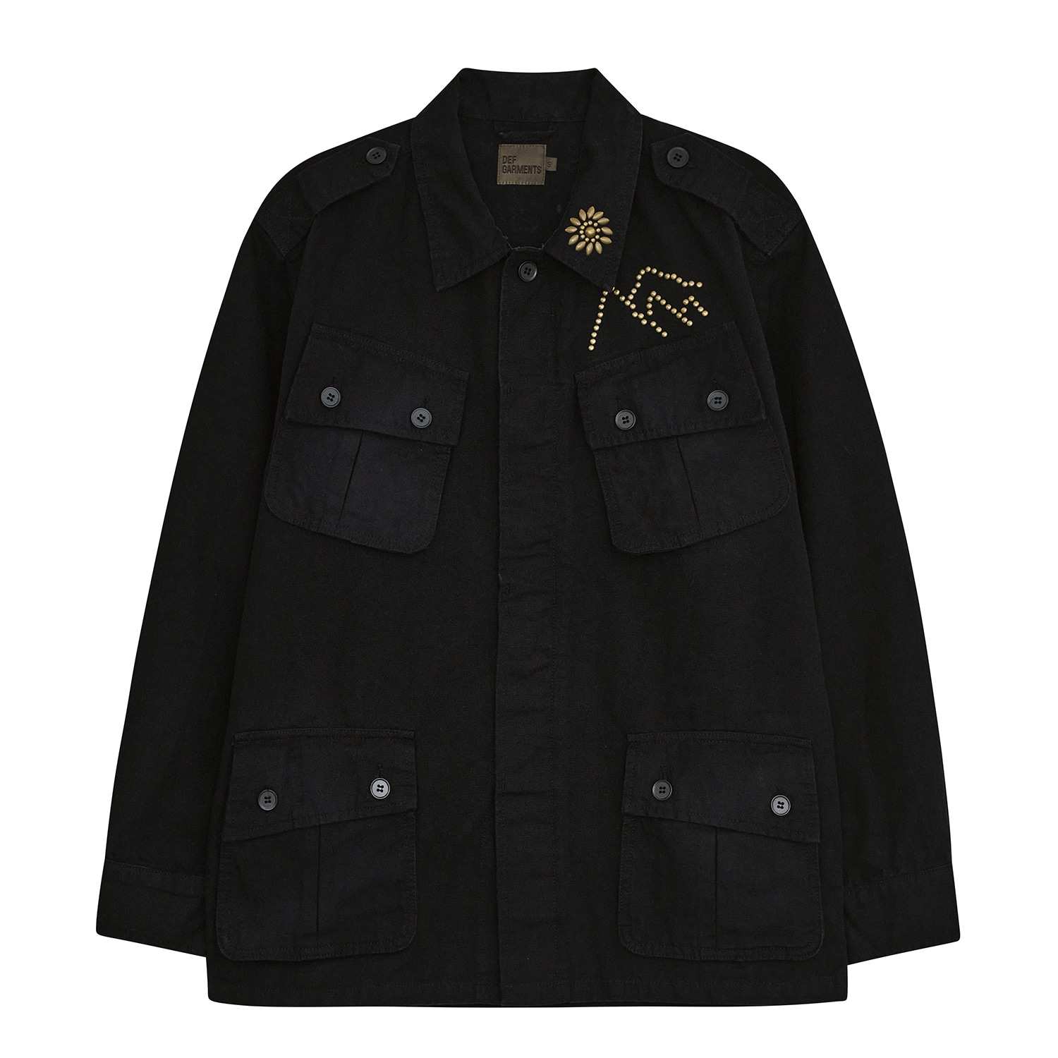 COTTON FIELD JACKET [BLACK] - 데프가먼츠(DEFGARMENTS) 공식 스토어