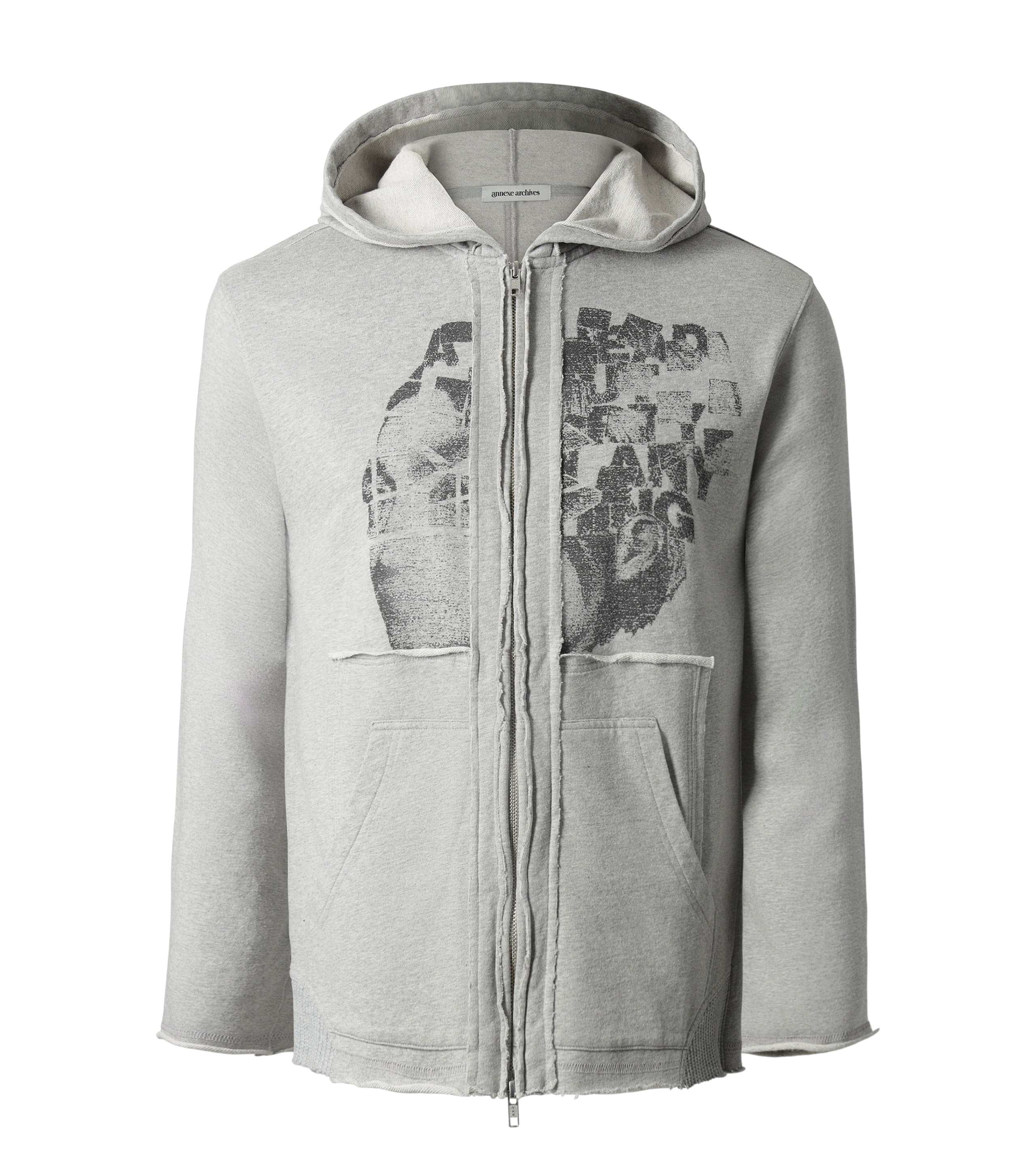 Archive Mask Zip Set - Archive jipijapa wzip hooded jacket NVY Taupe