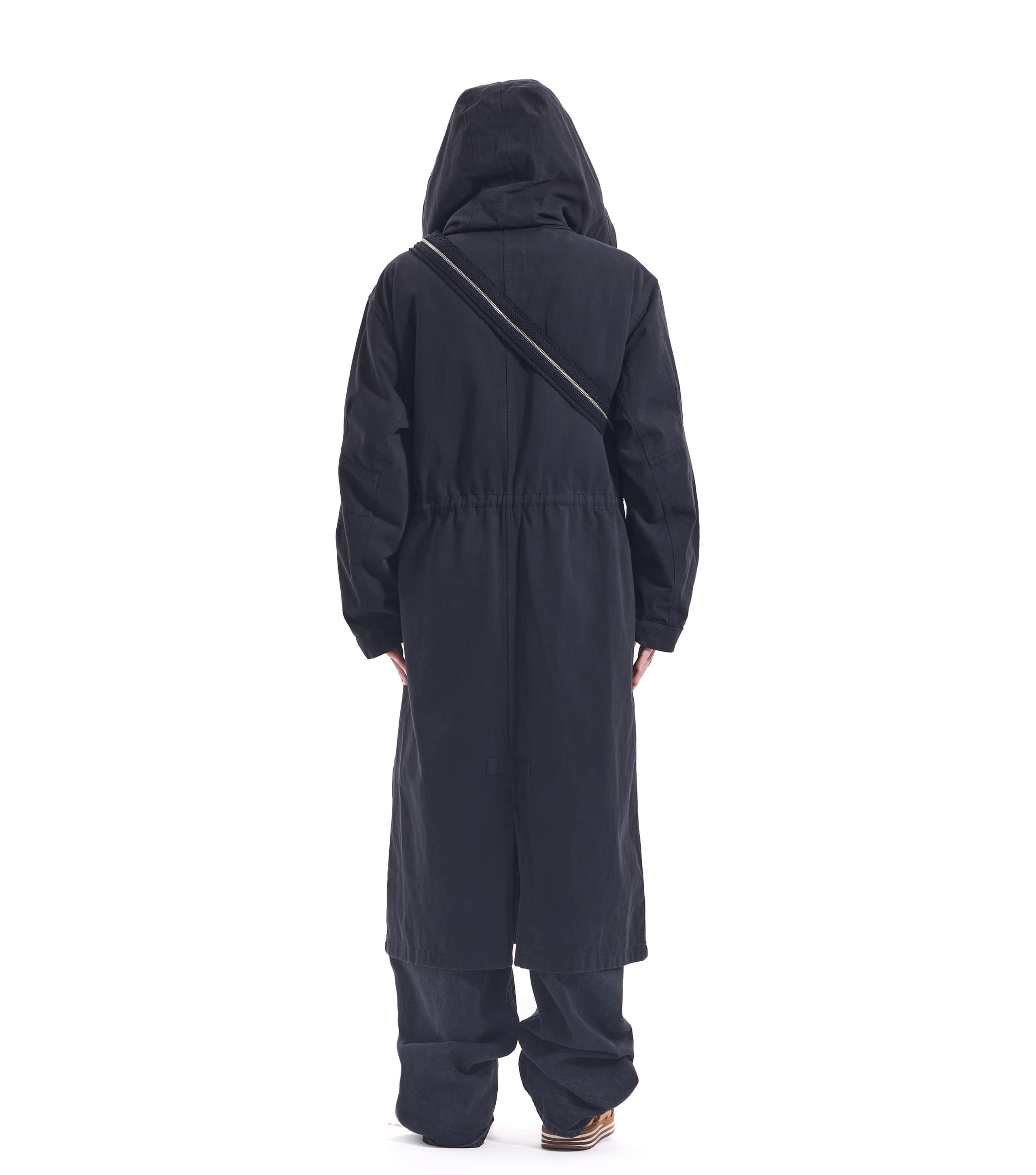 MILITARY OVERLAY PARKA BLACK | annexe archives