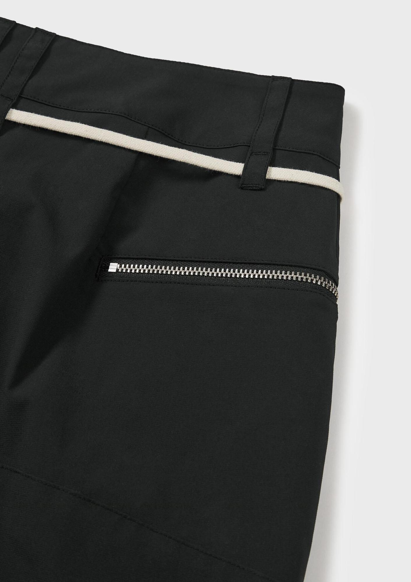 [MMW] STRING MID SKIRT (BLACK) | MMW