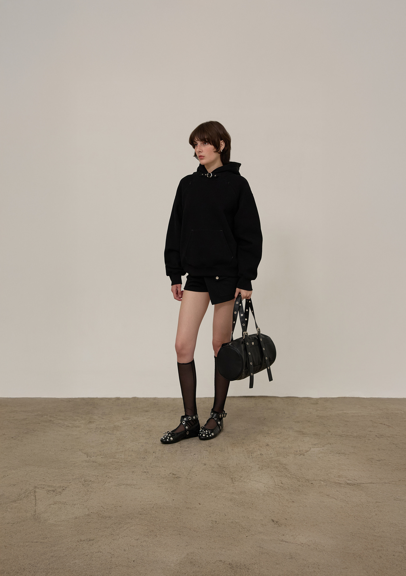 [MMW] EYELET DF BAG (BLACK) | MMW
