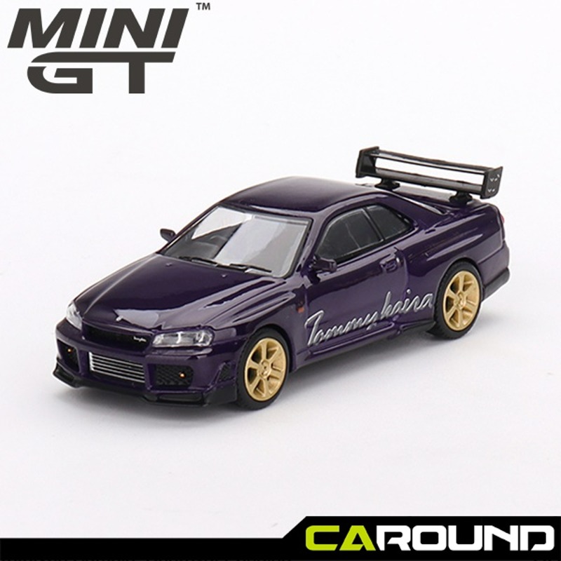 MINI GT Nissan Skyline GT-R Gr.A 3台セット MINI GT(616) 1/64 Nissan Skyline GT-R (R34) Tommykaira R-z