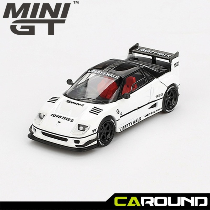 MINI GT(MGT00953) 1/64 Mazda AZ-1 Liberty Walk LB40 White 2024