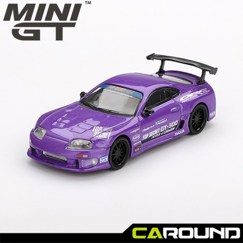 MINI GT(MGT01067) 1/64 Toyota Supra (A80) Top Secret GT-300 Top