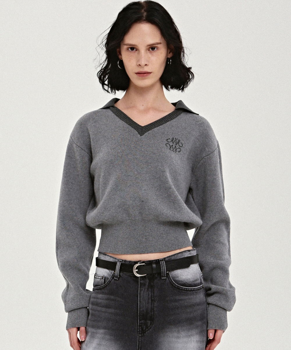 【NICK&NICOLE】TWO TONE WASHING QUALITY DENIM PANTS TWO TONE WASHING QUALITY DENIM PANTS_GRAY - 닉앤니콜