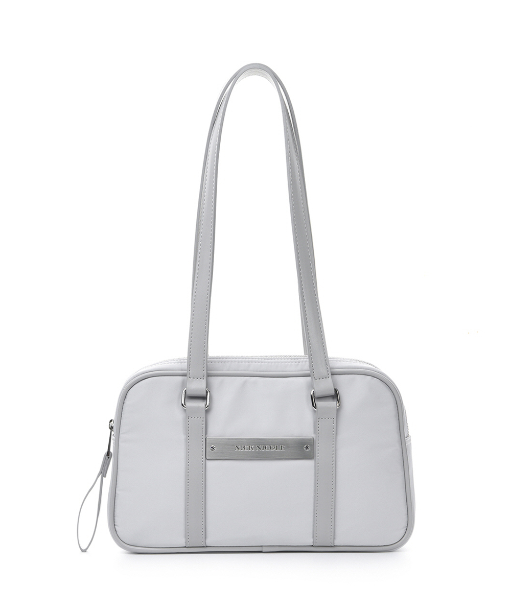 ★NlCK&NLCOLE★ CRYSTAL NYLON MINI BOSTON BAG_BLACK MUSINSA | NICK&NICOLE CRYSTAL LEATHER BOSTON BAG_BLACK