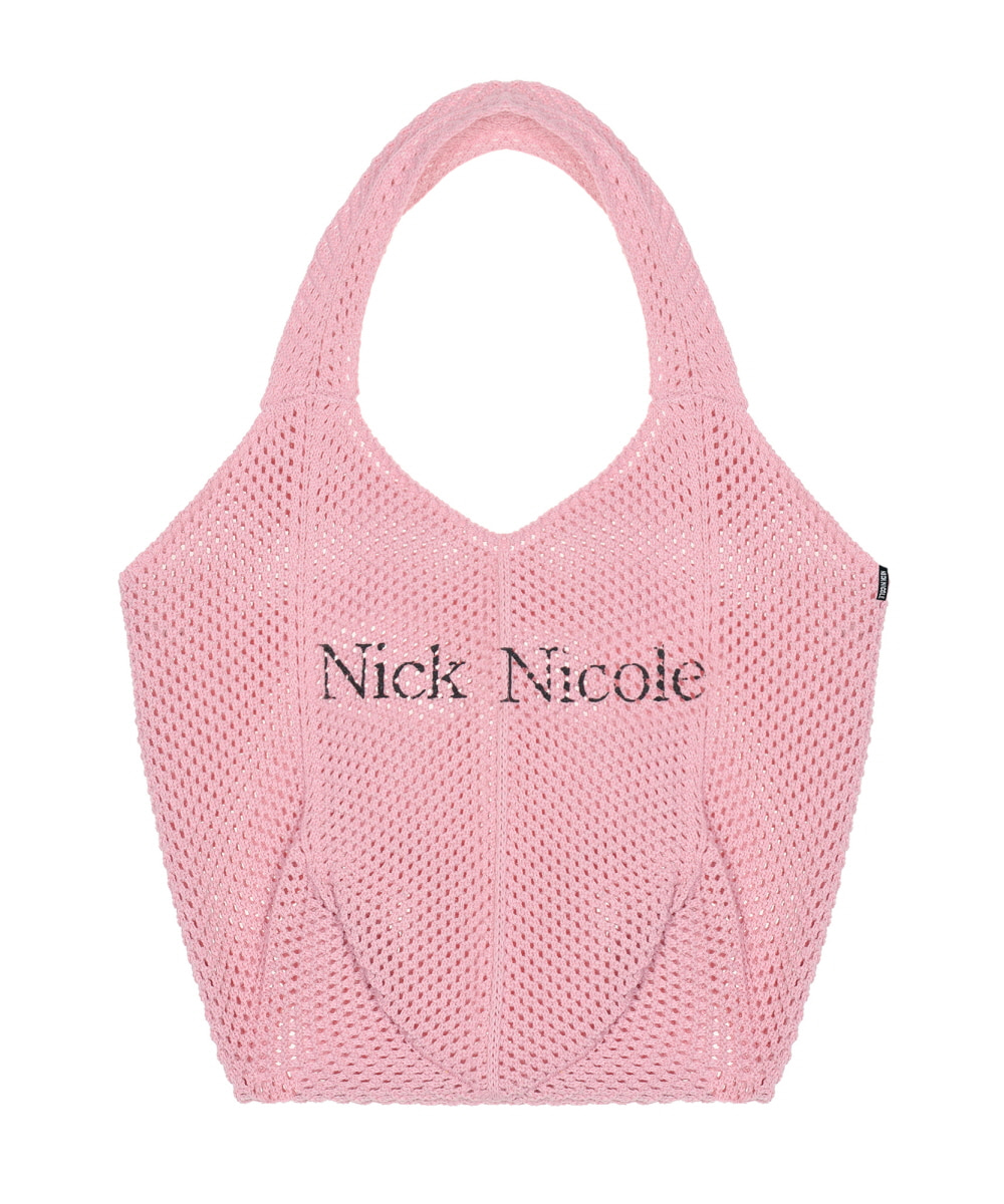 NICOLE VINTAGE DAMAGE SWEAT PANTS_BLACK - NICKNICOLE