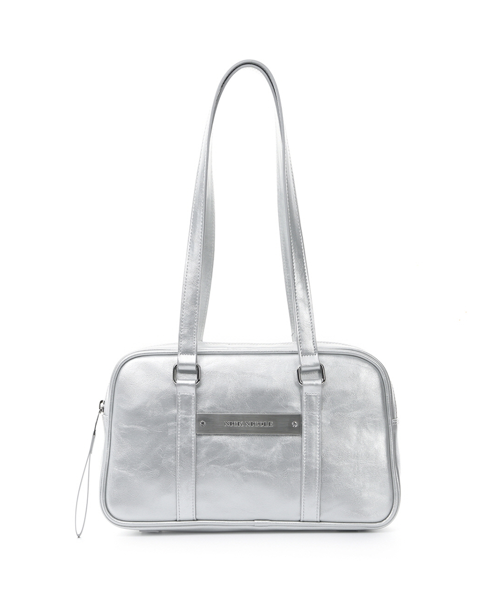 ショルダーバッグ・ポシェット NICK&NICOLE CRYSTAL LEATHER MINI BOSTON BAG 4BUK375 NICK&NICOLE CRYSTAL LEATHER MINI BOSTON BAG 4BUK375