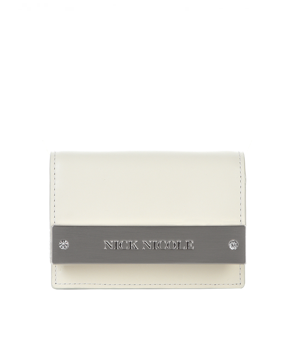 CRYSTAL ACCORDION WALLET_MALACHITE GREEN - 닉앤니콜