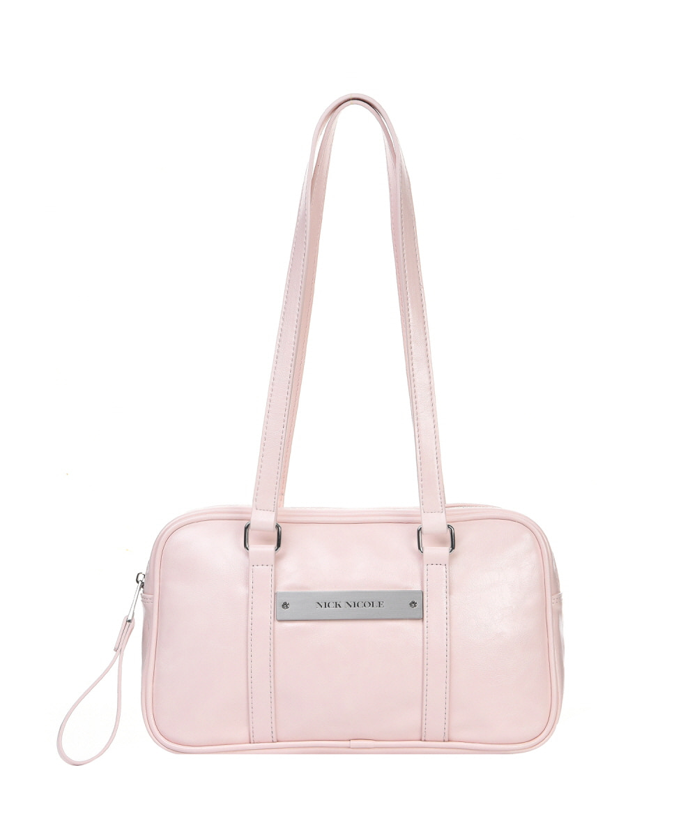 ショルダーバッグ・ポシェット NICK&NICOLE CRYSTAL LEATHER MINI BOSTON BAG 4BUK375 MUSINSA | NICK&NICOLE CRYSTAL LEATHER BOSTON BAG_BLACK