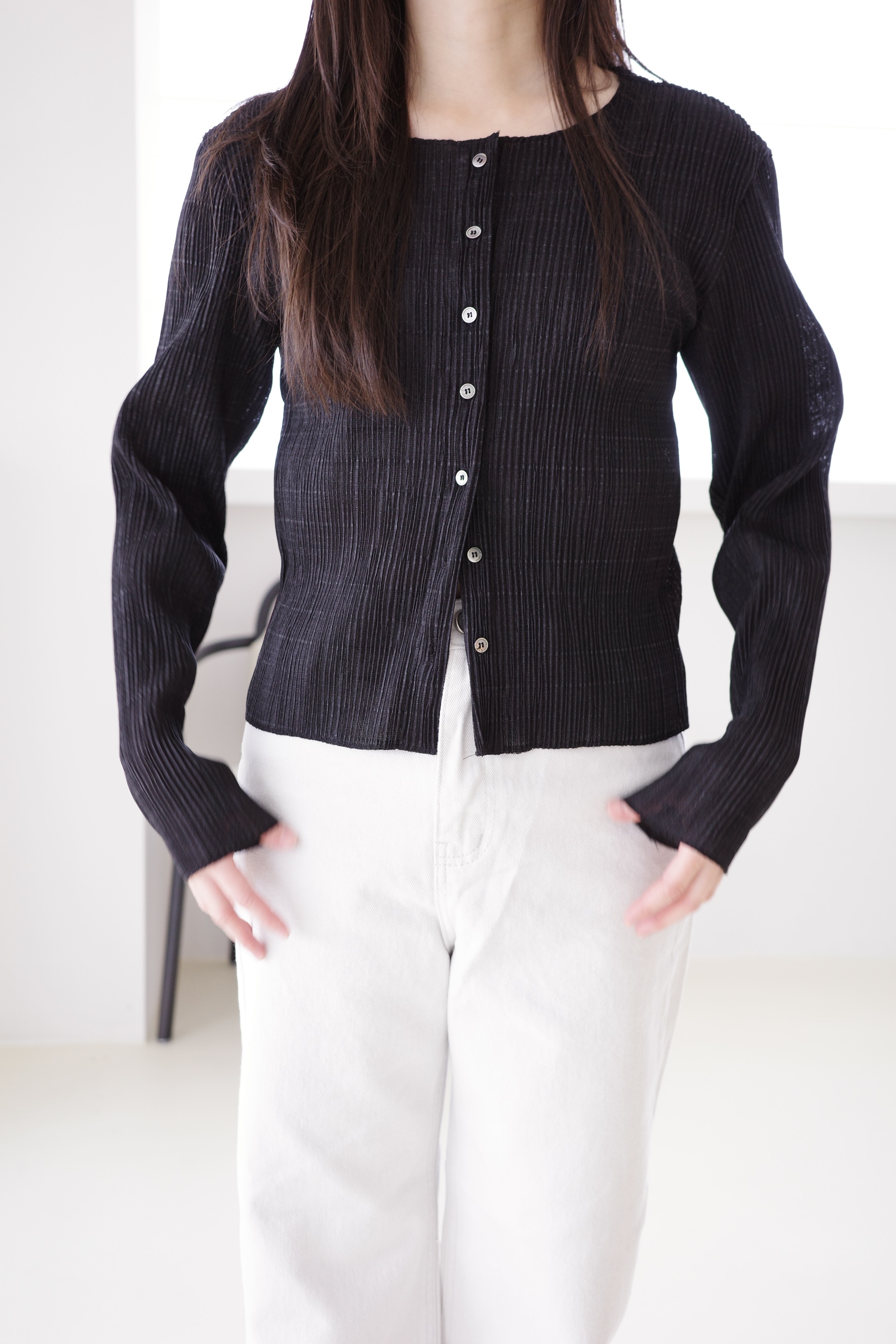 [50%] Pleated cardigan(2C) - toatit