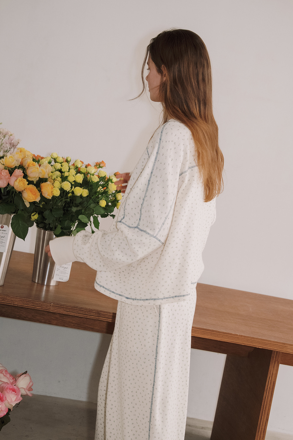 POUSIERÉ ㅣ SORA SET #CREAM