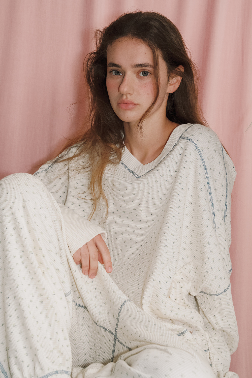 POUSIERÉ ㅣ SORA SET #CREAM