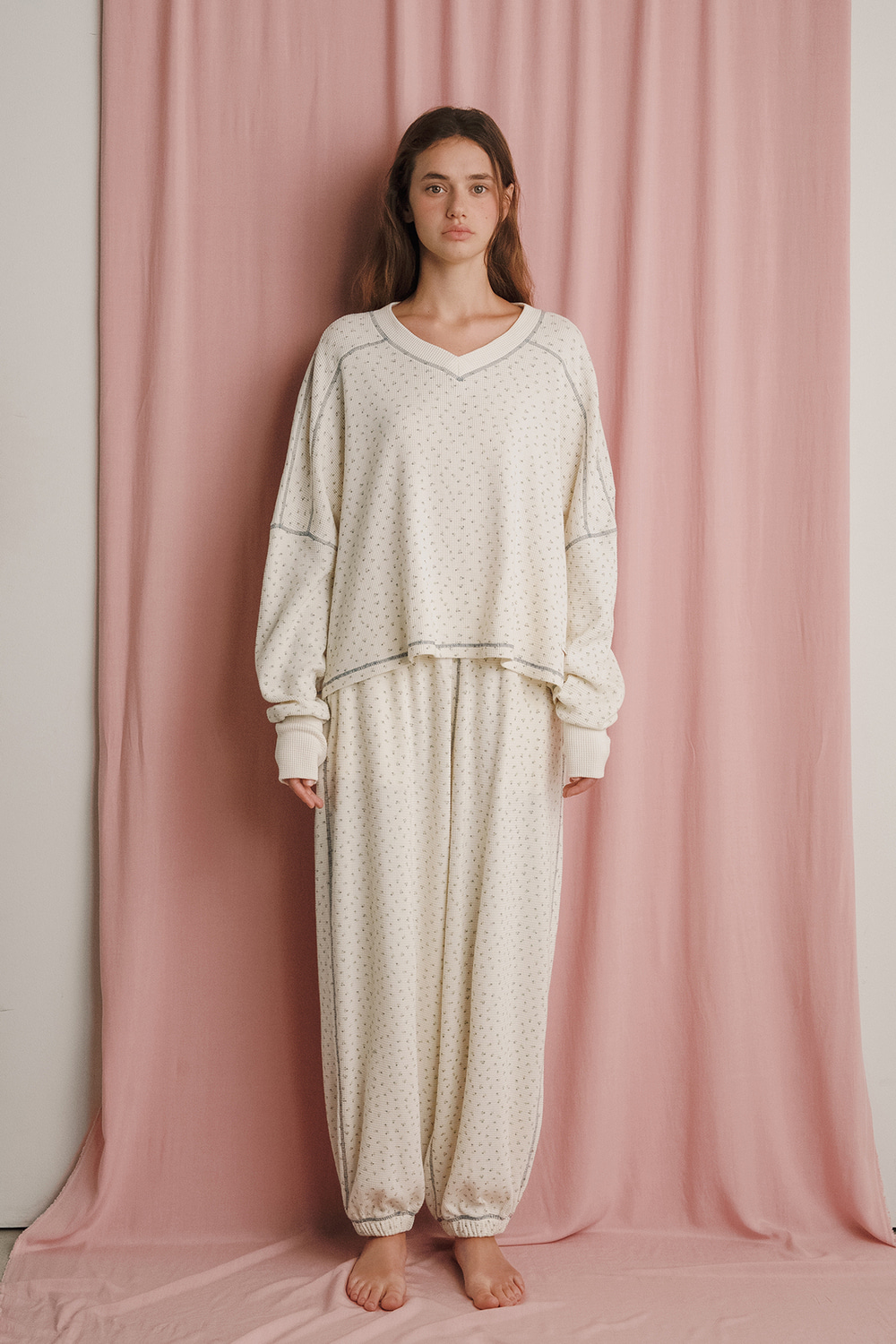 POUSIERÉ ㅣ SORA SET #CREAM
