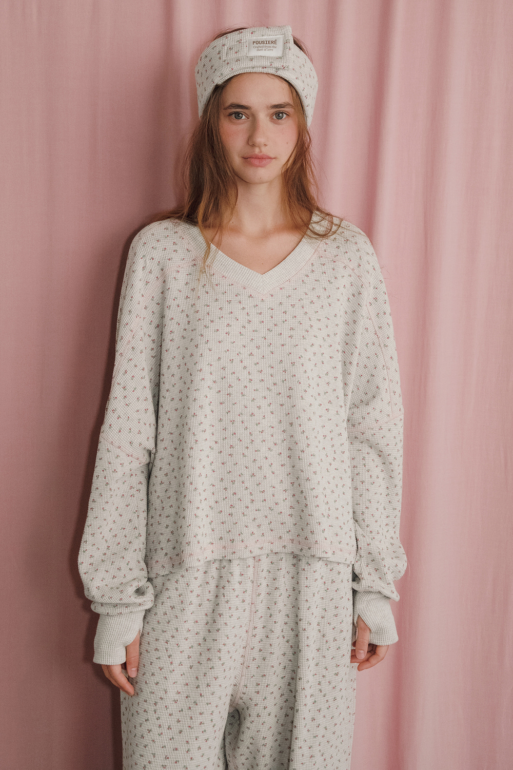 ルームウェア・パジャマ Pousiere SORA SET GRAY POUSIERE ㅣ SORA SET #GRAY