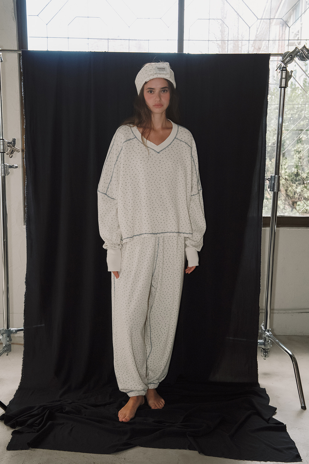 POUSIERÉ ㅣ SORA SET #CREAM