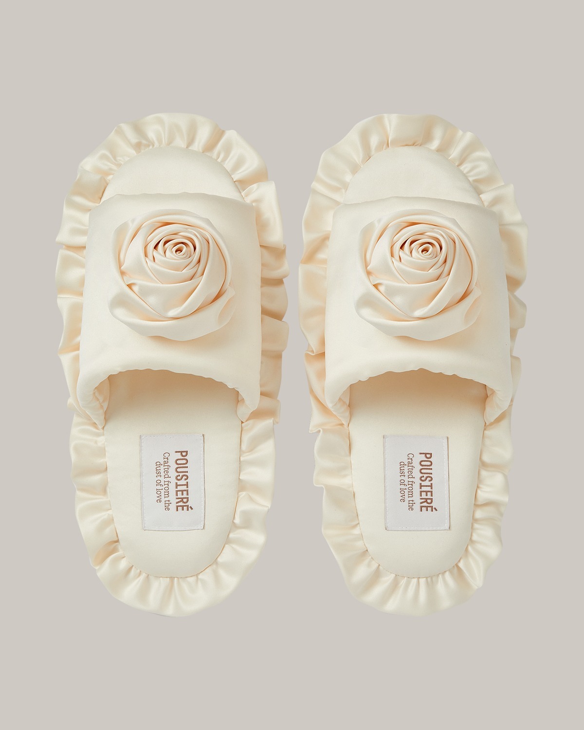 MARÉ ROOM SHOES &amp; BAG SET #IVORY