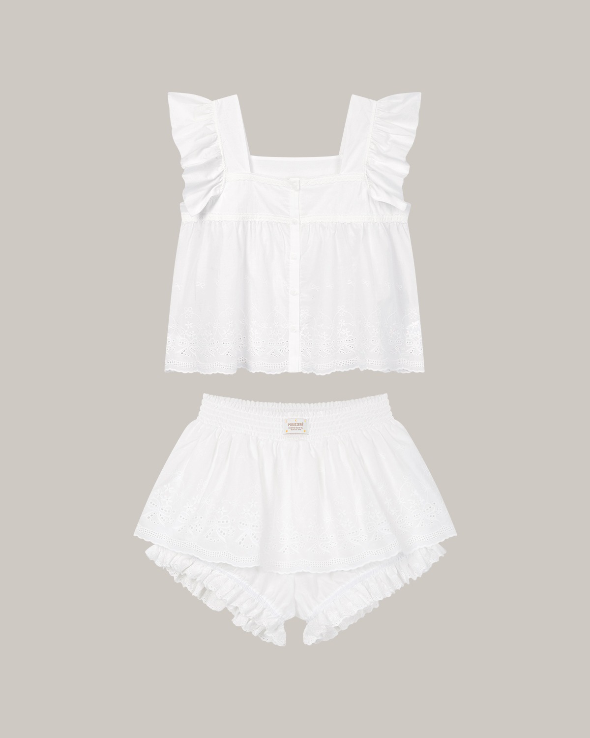 LOÉ TOP &amp;  SKIRT SHORTS SET