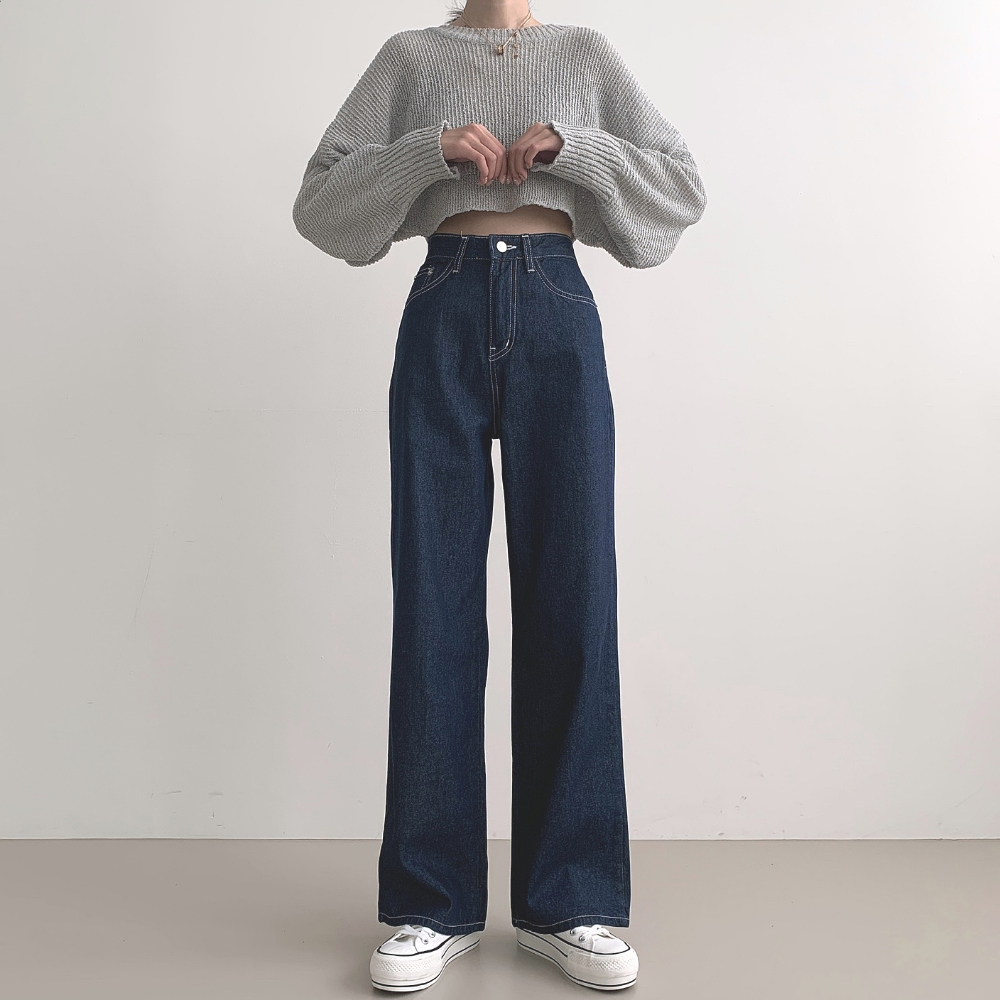 멜빵 스커트/바지 모델 착용 이미지-S1L21