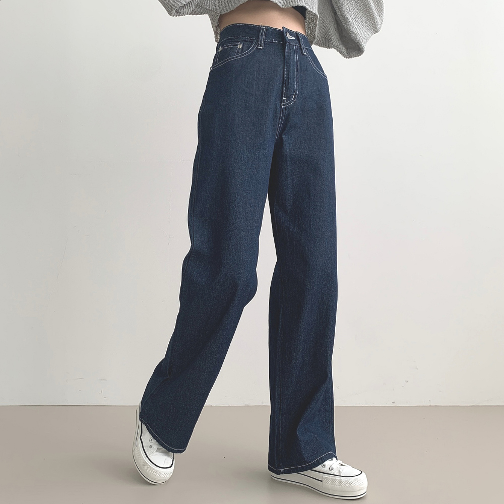 멜빵 스커트/바지 모델 착용 이미지-S1L15