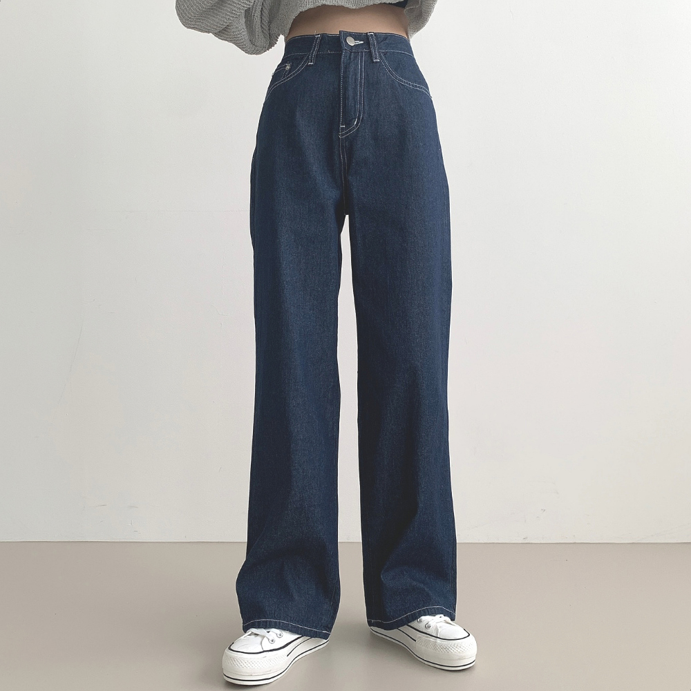 멜빵 스커트/바지 모델 착용 이미지-S1L14