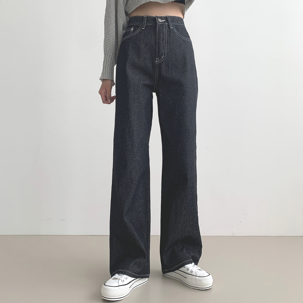 멜빵 스커트/바지 모델 착용 이미지-S1L5