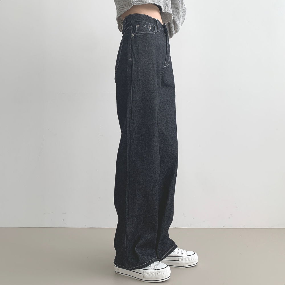 멜빵 스커트/바지 모델 착용 이미지-S1L7