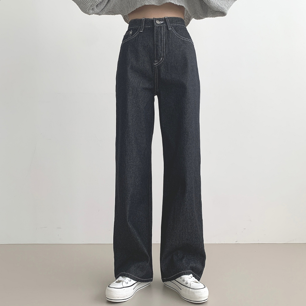 멜빵 스커트/바지 모델 착용 이미지-S1L4