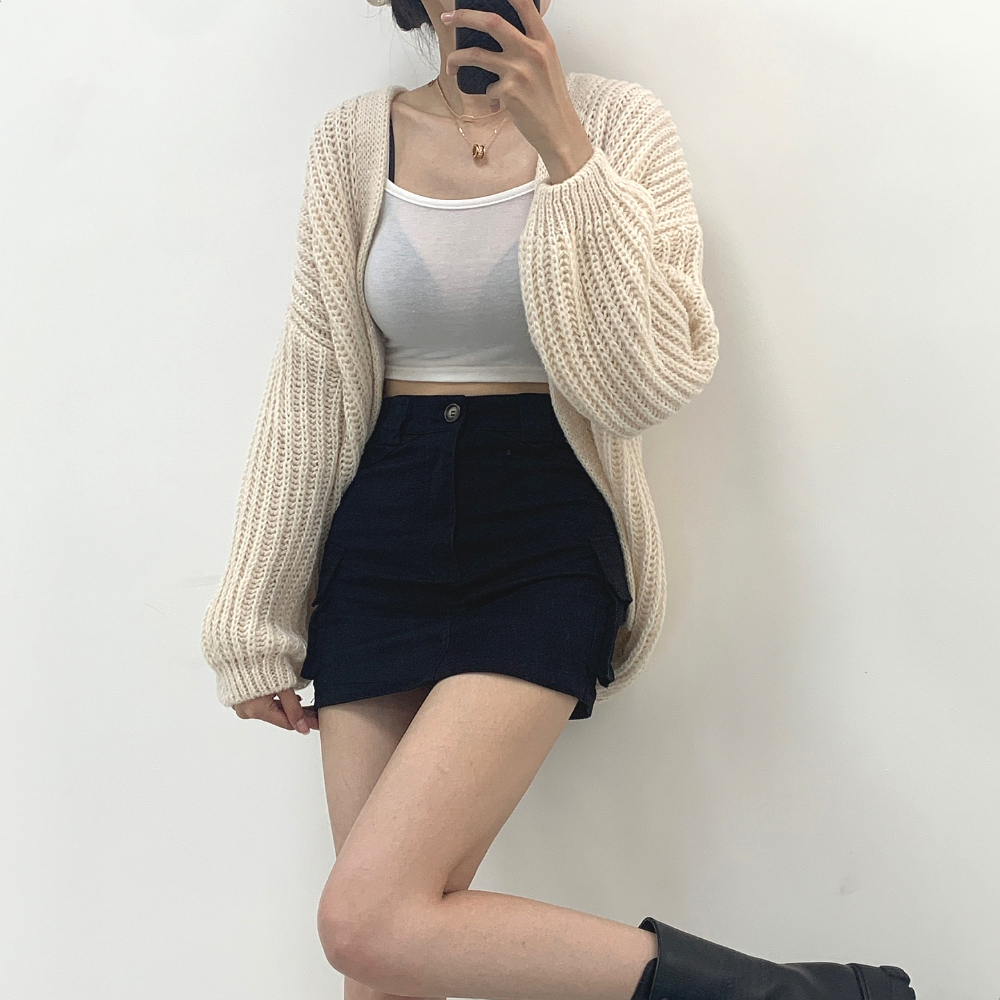 미니 스커트 모델 착용 이미지-S1L20