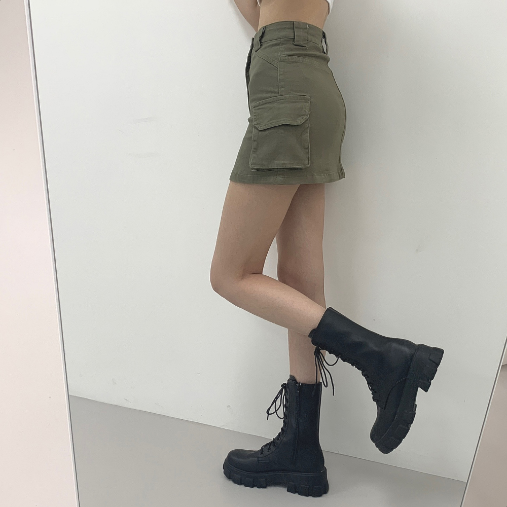 미니 스커트 모델 착용 이미지-S1L10