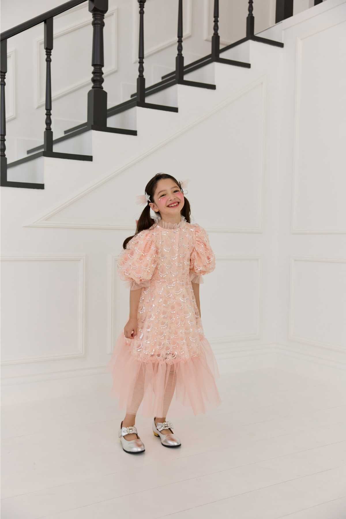 드레스 모델 착용 이미지-S79L20