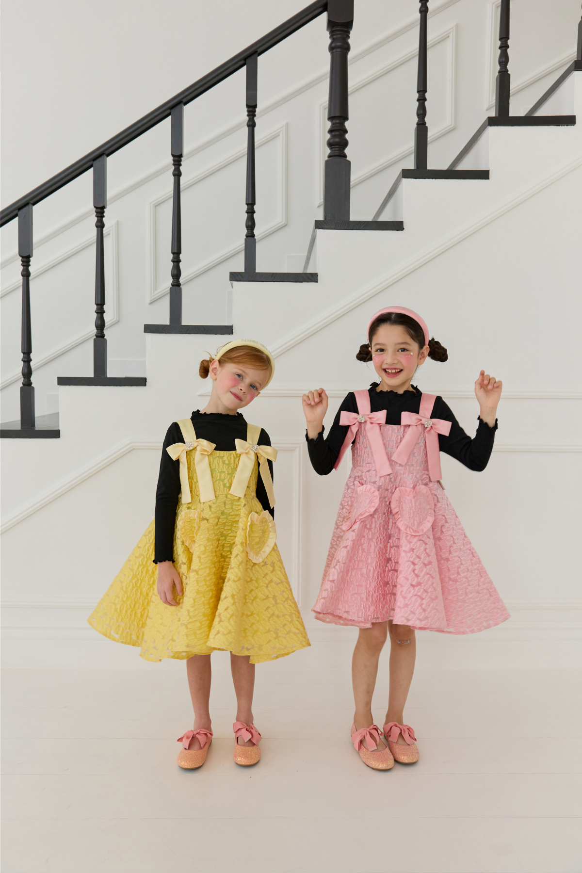 드레스 모델 착용 이미지-S85L141