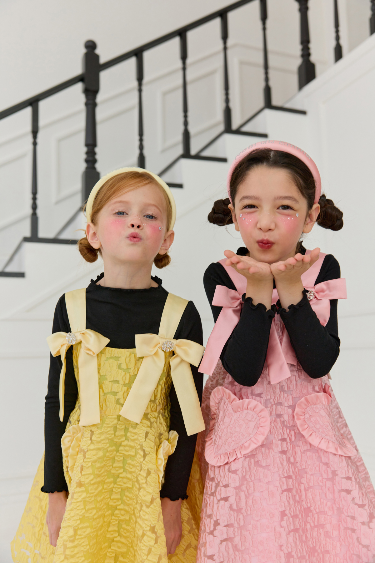 드레스 모델 착용 이미지-S85L142