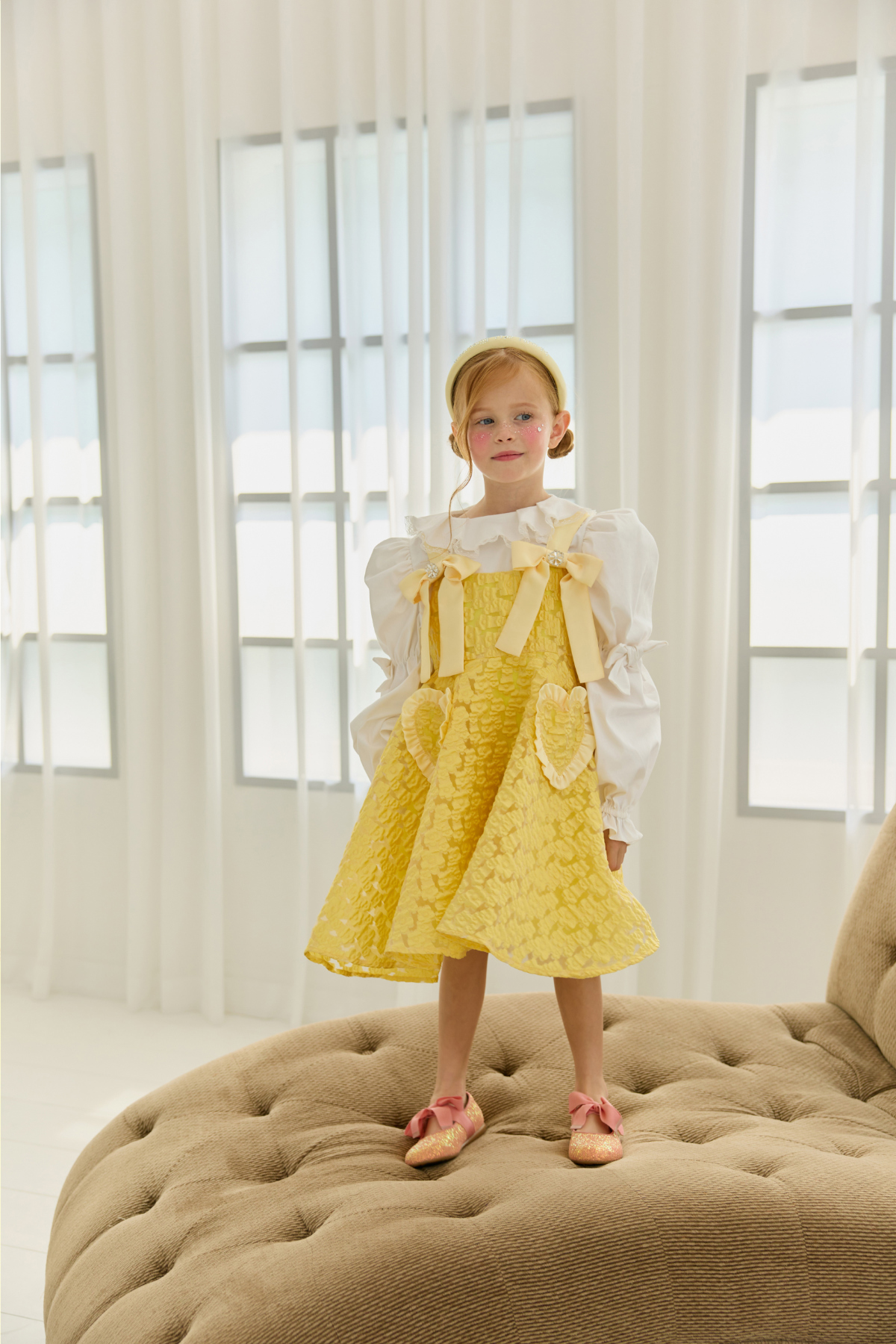 드레스 모델 착용 이미지-S85L120