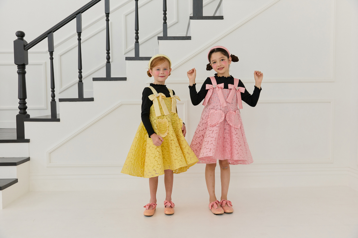 드레스 모델 착용 이미지-S85L9