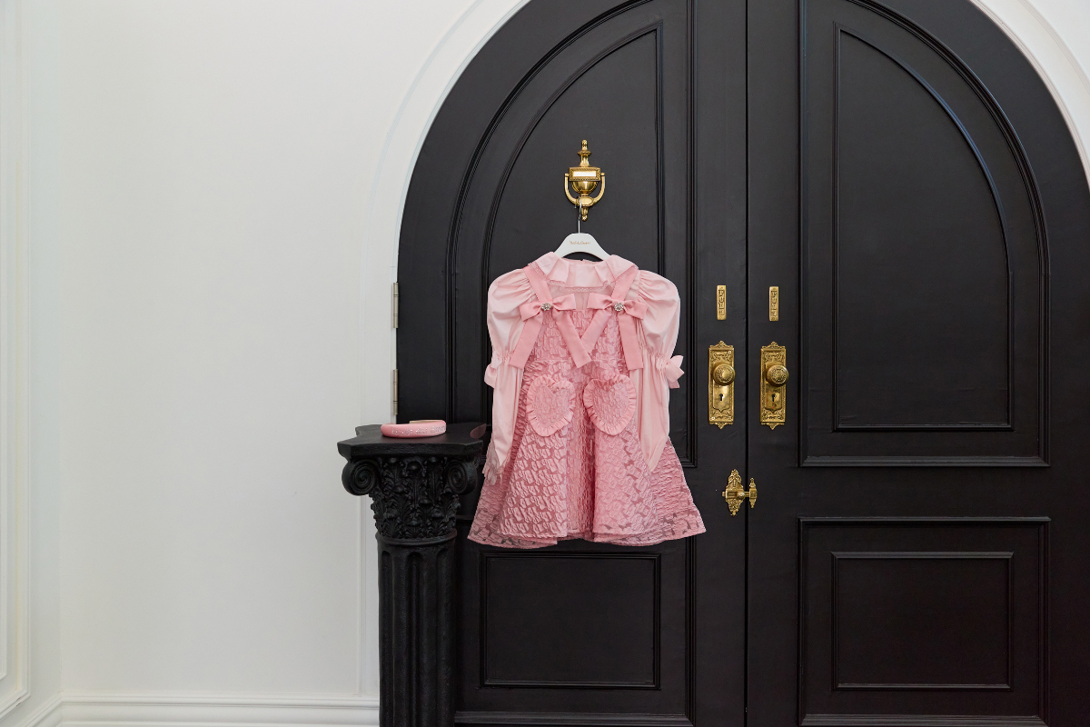 드레스 초콜렛 색상 이미지-S85L2