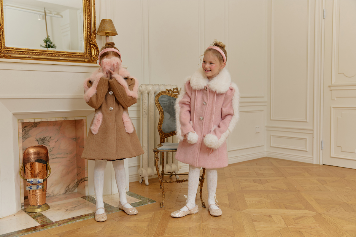 코트 모델 착용 이미지-S112L49