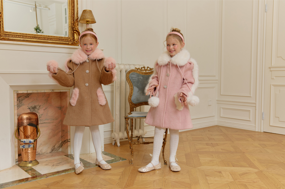 코트 모델 착용 이미지-S112L48