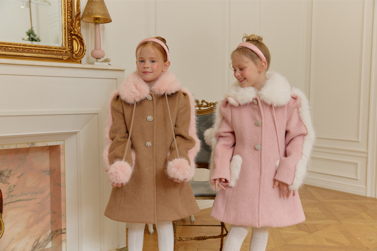 코트 모델 착용 이미지-S112L45