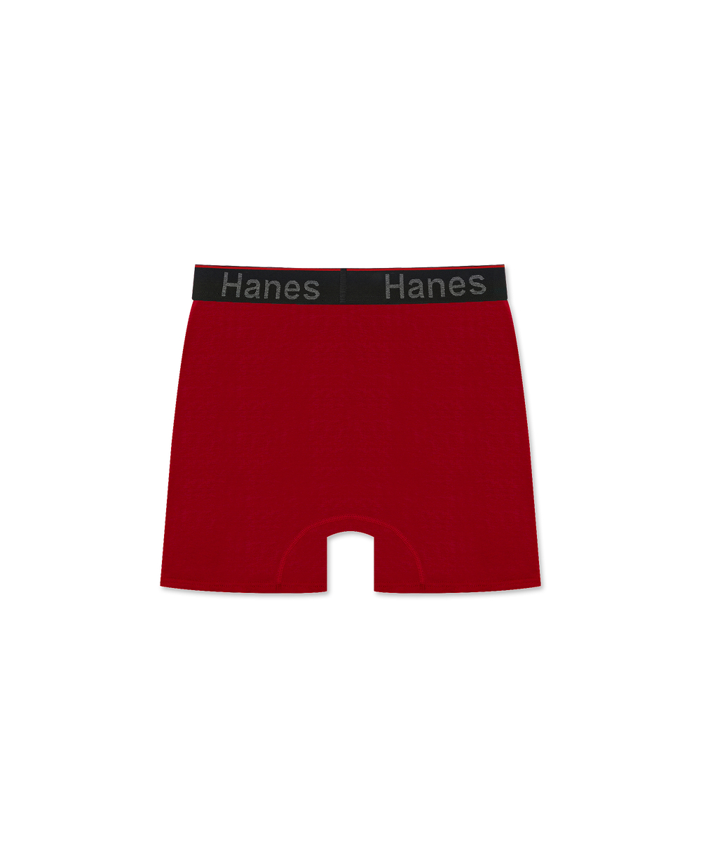 HANES 헤인즈 토탈 서포트 파우치 박서 브리프 레드 - 헤인즈 (HANES) 공식 온라인 스토어