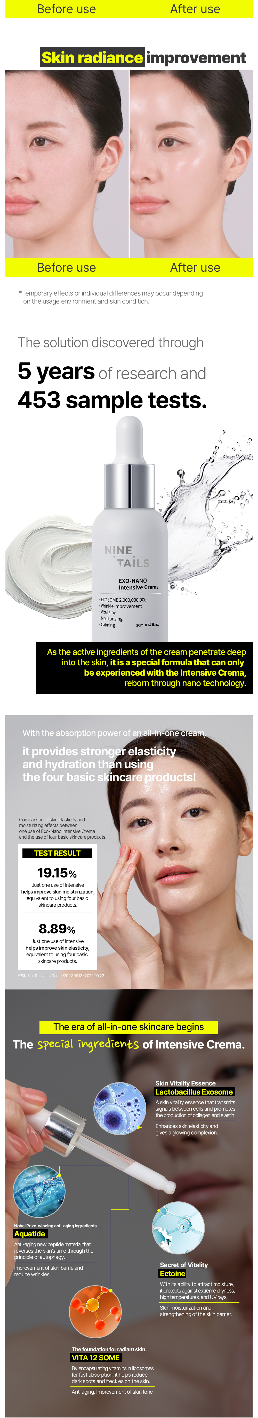 EXO-NANO Intensive Crema - NINETAILS