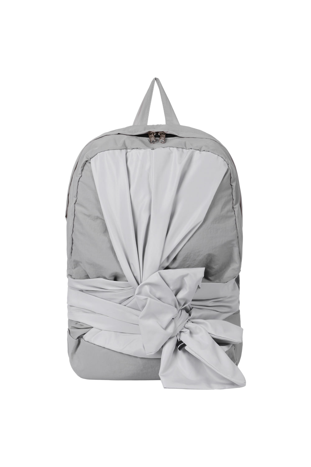 Knotted Backpack Type A (Nylon-silver) - IUGAMAKARAS
