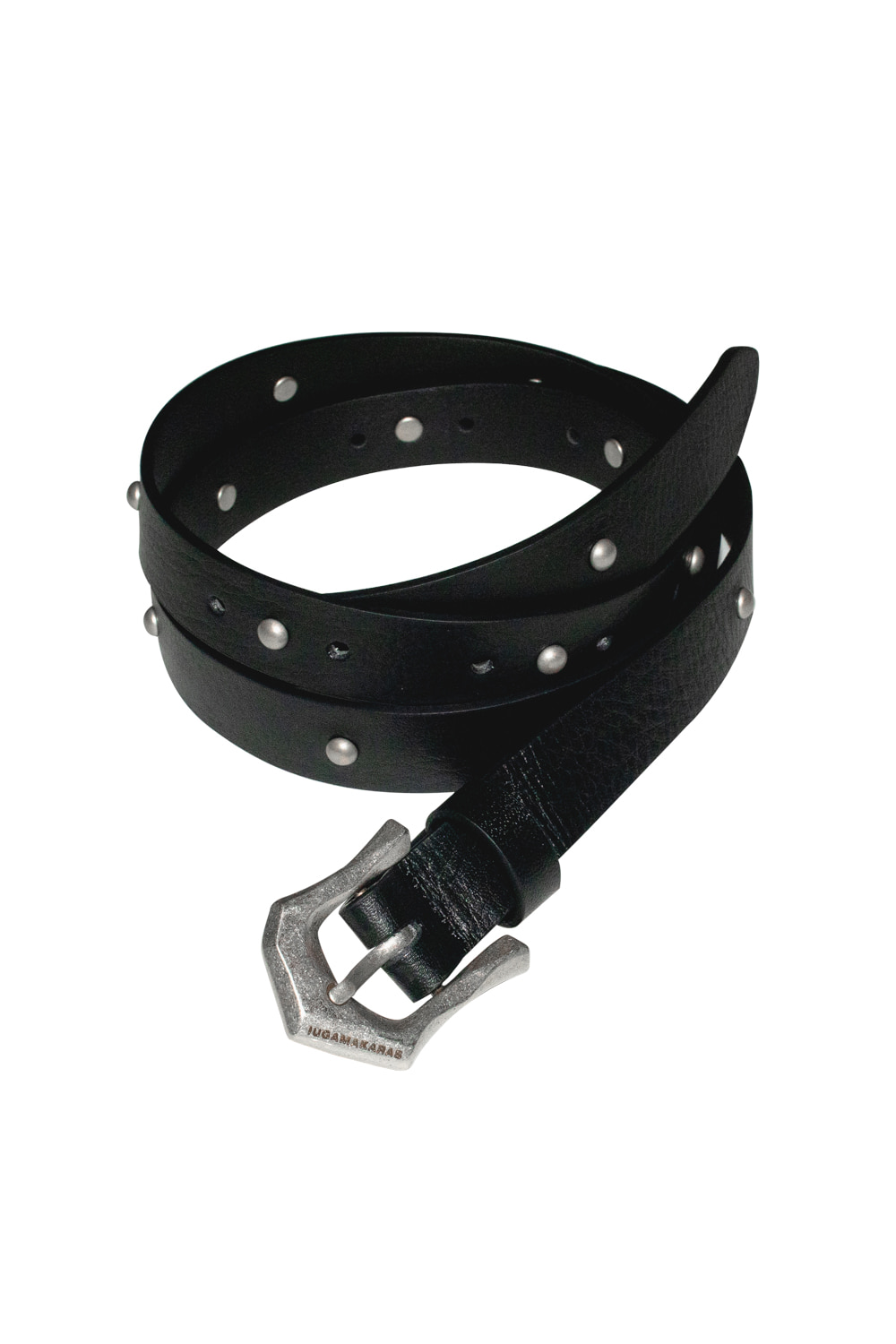 ★IUGAMAKARAS★ Studded Strap Black IUG24ACC12BK MUSINSA | IUGAMAKARAS Studded Leather Shoulder Bag (Black)