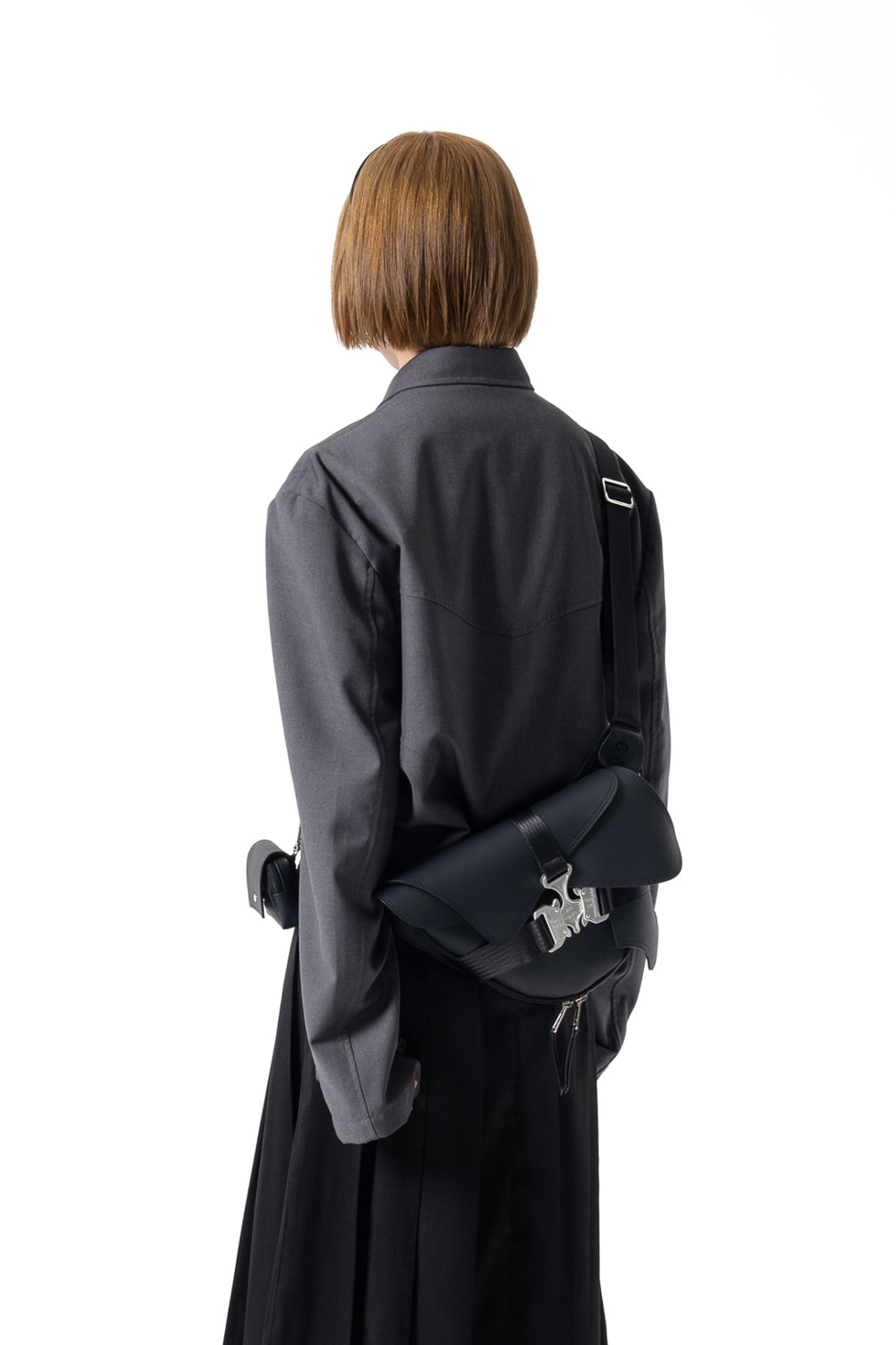 Triple Covered Crow Buckle Bag - IUGAMAKARAS