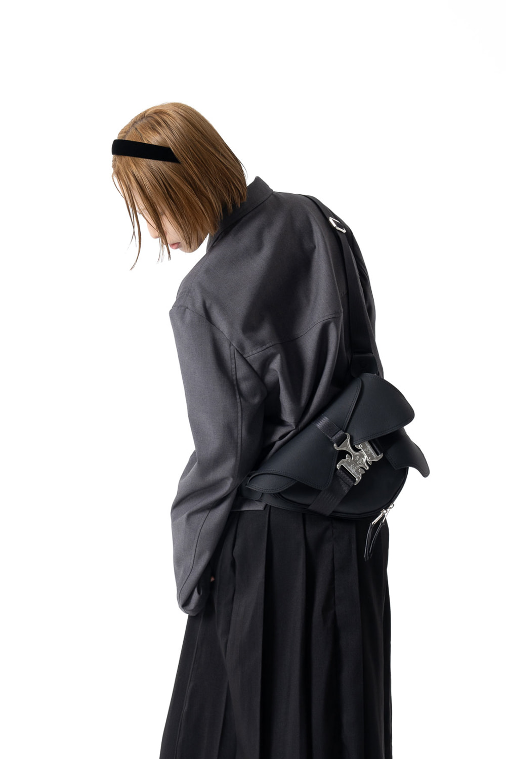 Triple Covered Crow Buckle Bag - IUGAMAKARAS