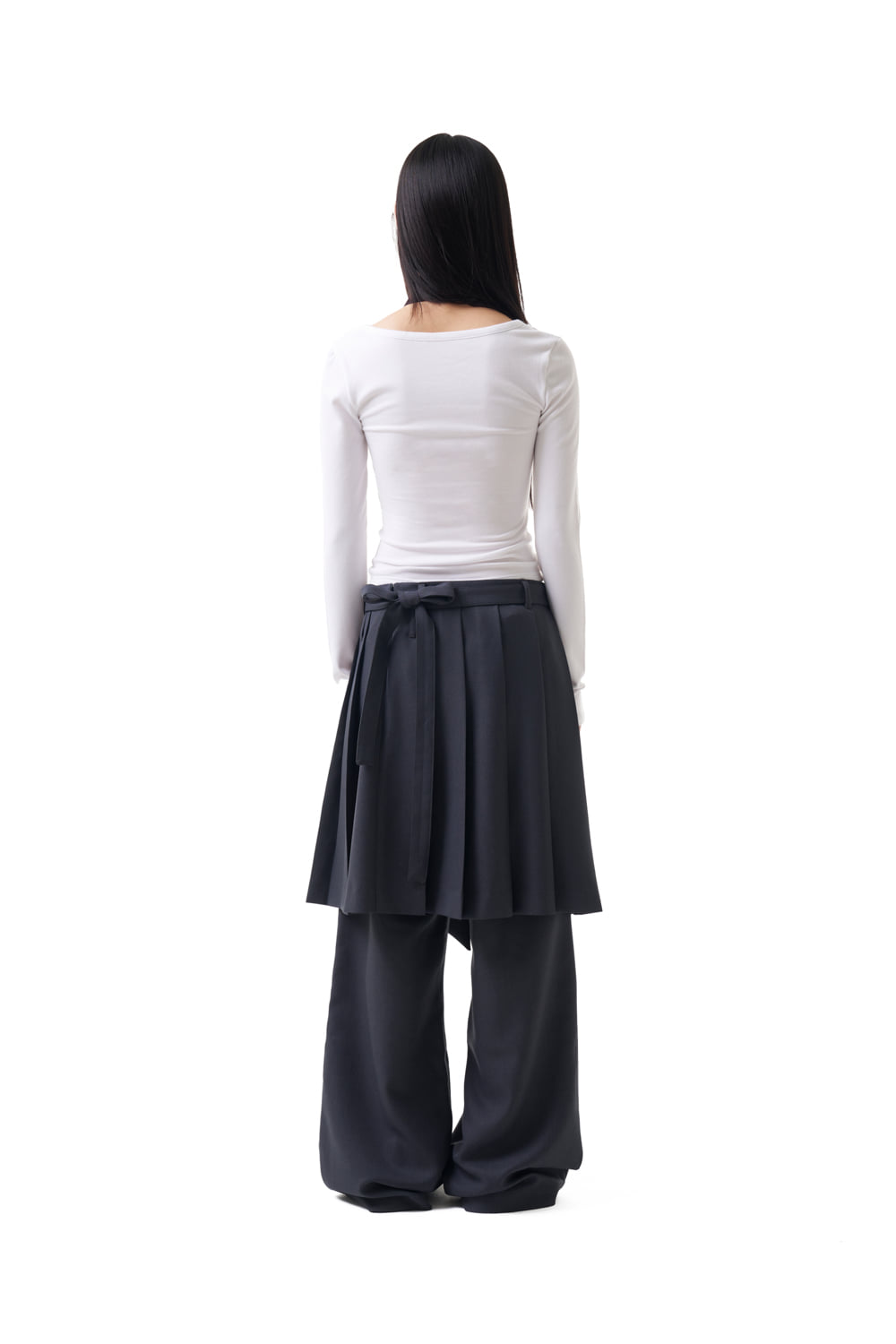 新作スカート[IUGAMAKARAS] BELTED BAG PLEATS MIDI SKIRT MUSINSA | IUGAMAKARAS Belted Bag Pleats Midi Skirt (Black)